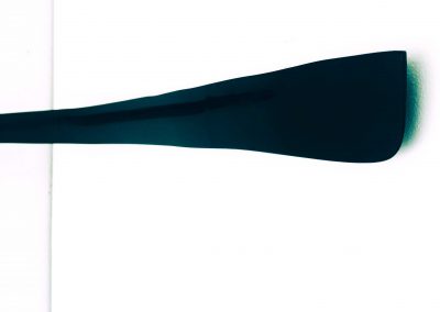 Circulateur I, 2017, résine. 5,5 x 180 cm - détail