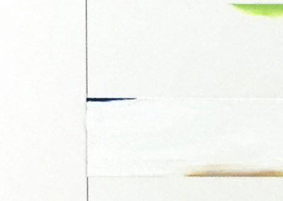 Sans titre - 2018, pastel gras et crayon sur papier. 21 x 29,7 cm détail