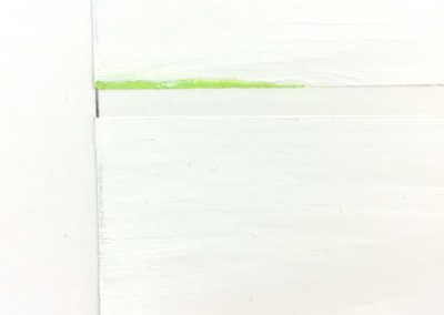 Sans titre - 2018, pastel gras et crayon sur papier. 21 x 29,7 cm détail